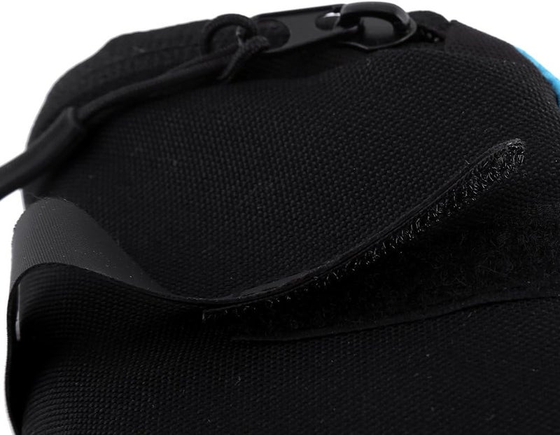 woobles Bike Rear Bag, Super Light Bike Saddle Bag Cycling Storage Bag Under-seat Strap-On Pouch for Fun Riding(Blue) - Image 5